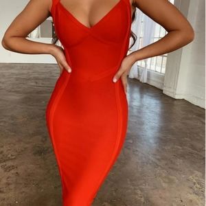NWOT Red sexy dress